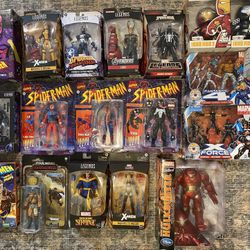 Marvel Legends Xmen, Avengers, Spider-Man
