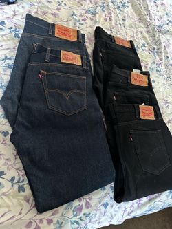 501’s Levi’s Black and Blue