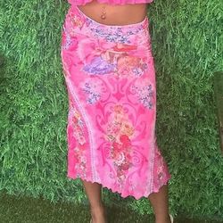cute pink skirt