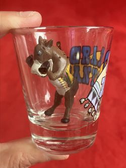 GRAND CANYON with HORSE / MULE inside SHOT GLASS ~ Retired ~ See MORE Rare Items