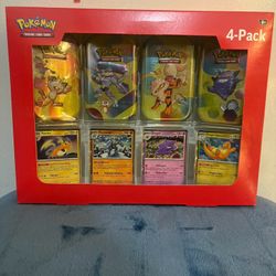 Pokemon 4-pack 