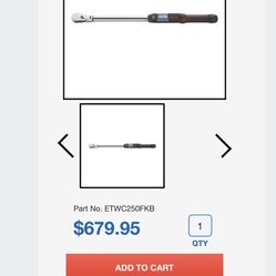 1/2 Matco Electric Flex Head Torch Wrench