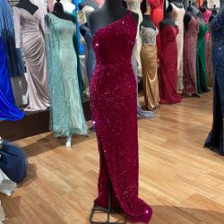 Hot Pink Sequins Dress 😍