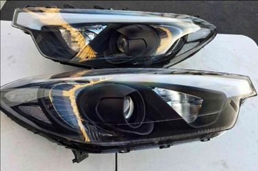 14-16 Kia Forte Projector Headlights Luces Focos Micas Faros Faroles Headlamps