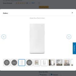 Whirlpool 15.7-cu ft Frost-free Upright Freezer ( White )