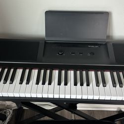 The ONE Smart Piano 61-Key Portable Light Keyboard + Accessories 