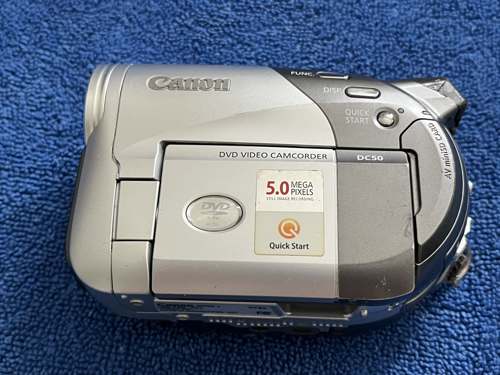 Canon DC50 DVD Camcorder