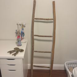 Wooden Decorative Ladder