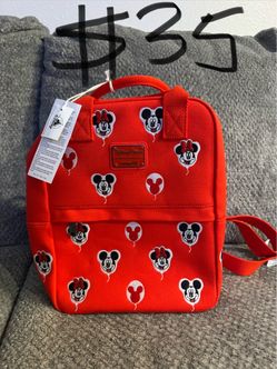 Disney Parks Loungefly Mickey Minnie Mini Backpack