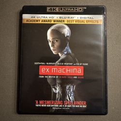 Ex Machina 4K Blu-ray
