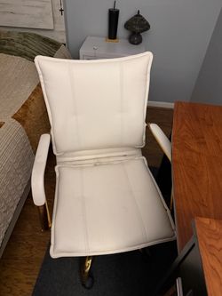Off white office chair