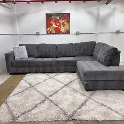 Couch Sectional Gray