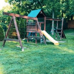 Free Play Ground With Slide 