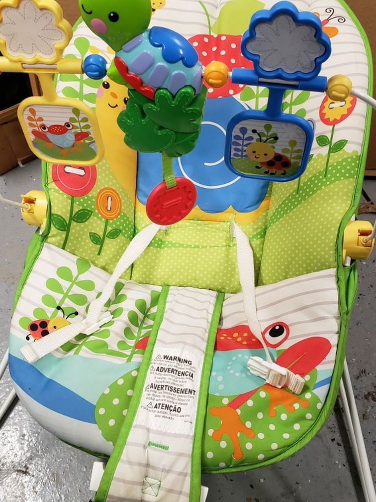 Infant Toddler Vibrating Baby Rocking Bouncer Seat Chair