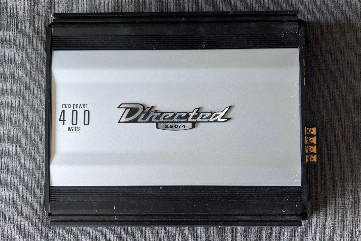 Directed 250/4 car amp
