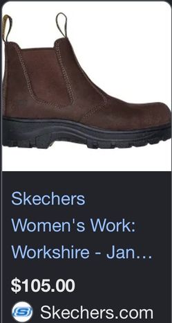 SKECHERS Steel Toe Shoes for Work