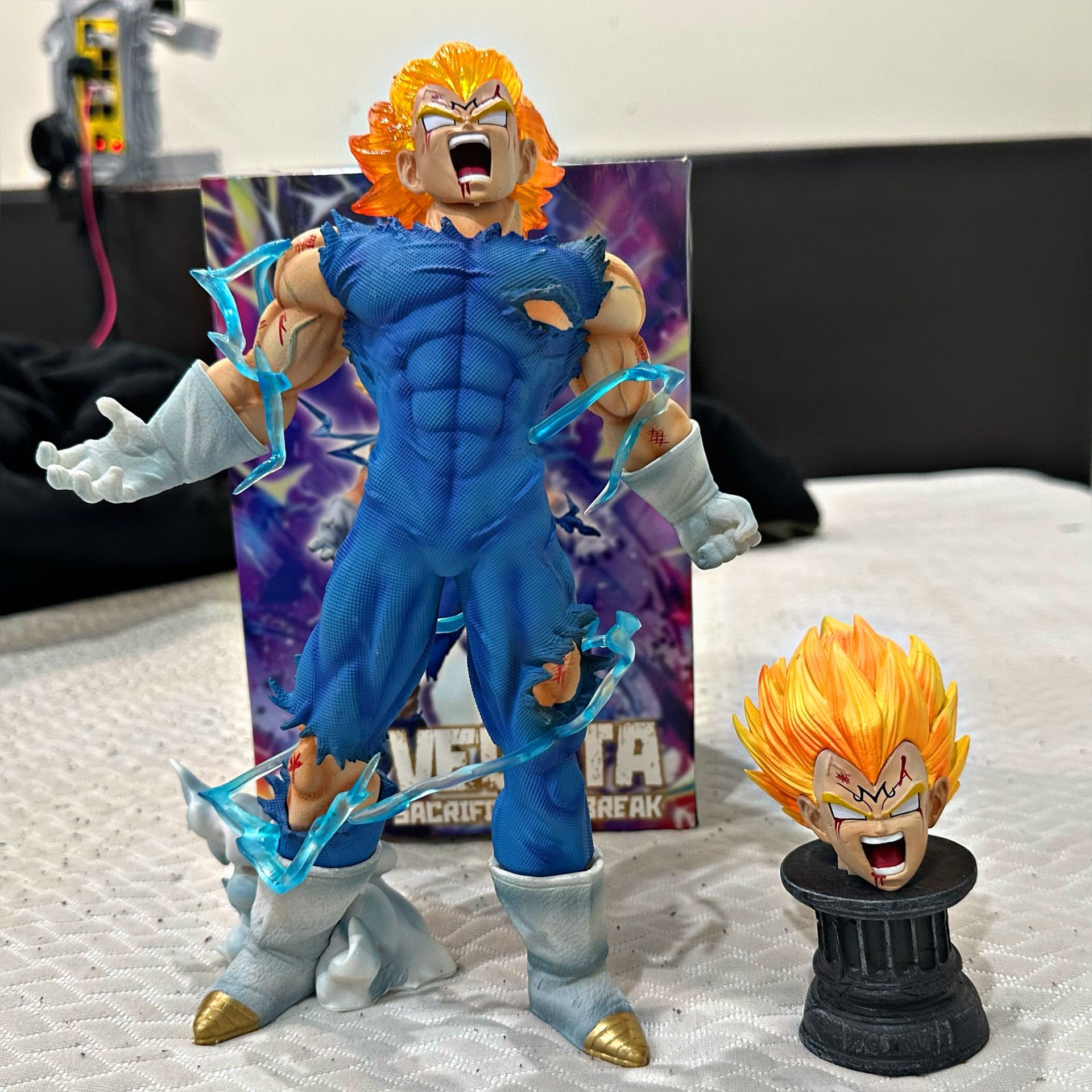Dragon Ball Z Majin Vegeta Sacrifice Outbreak Anime Figure Model Statue