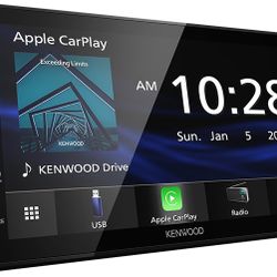 Kenwood DMX4707S 6.8" Receiver w/Apple CarPlay