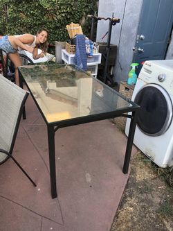 Glass Table