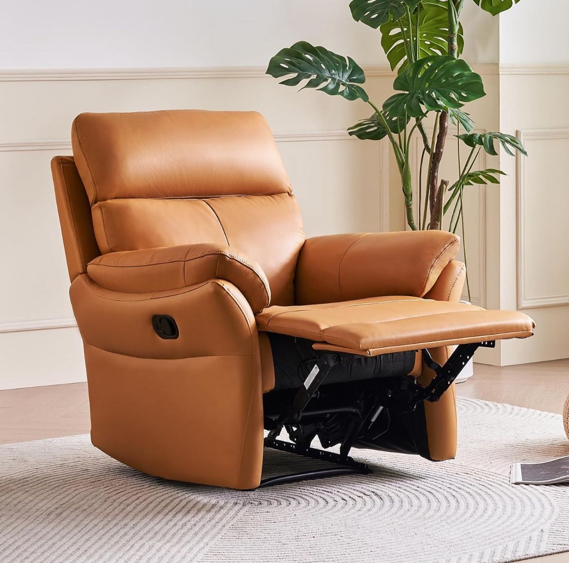 Genuine Leather Recliner Chair, sofa