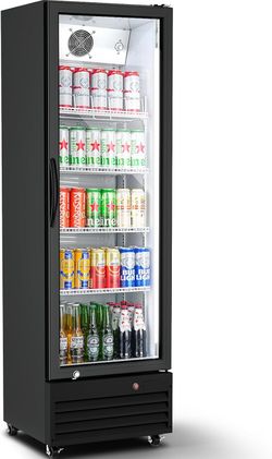 BODEGACOOLER Commercial Beverage Refrigerator with Glass Door