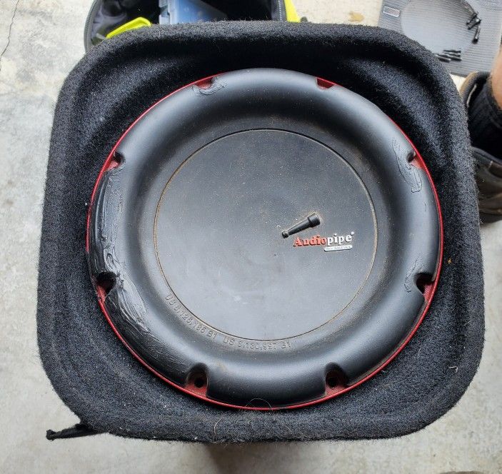 8" Skar tube With Audiopipe Subwoofer