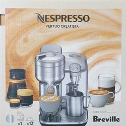 BRAND NEW Nespresso Creatista Stainless Steel