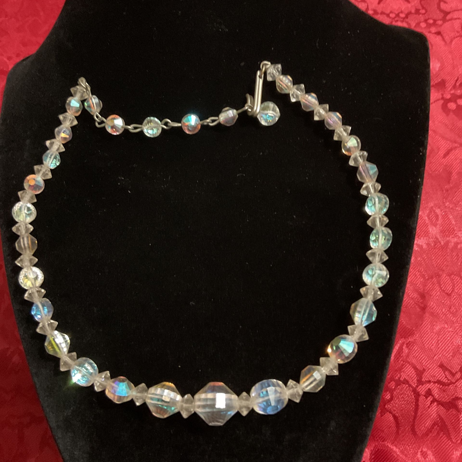 Vintage Crystal Choker …adjustable