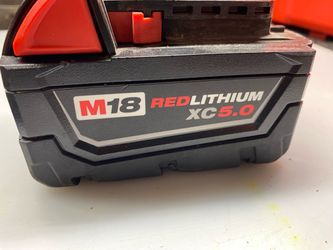 Milwaukee batteries M18