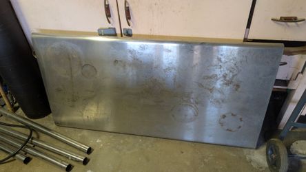 Commercial kitchen work table