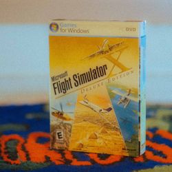 PC - Flight Simulator X Deluxe Edition (CIB)