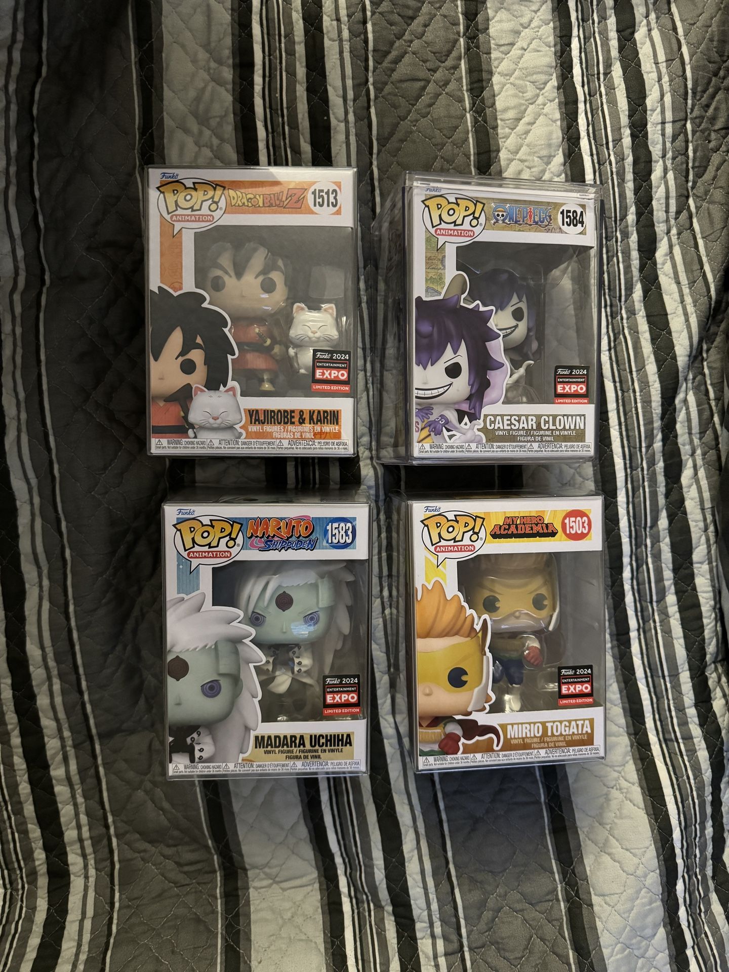 Anime Naruto Dbz MHA Funko Pop Bundle