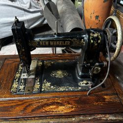 Antique Sewing Machine - New Wheeler 