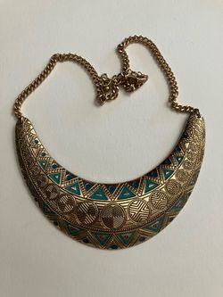 Egyptian Cleopatra Necklace - Halloween Costume Jewelry