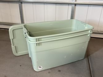 XL Wheeled Storage Bins x 2