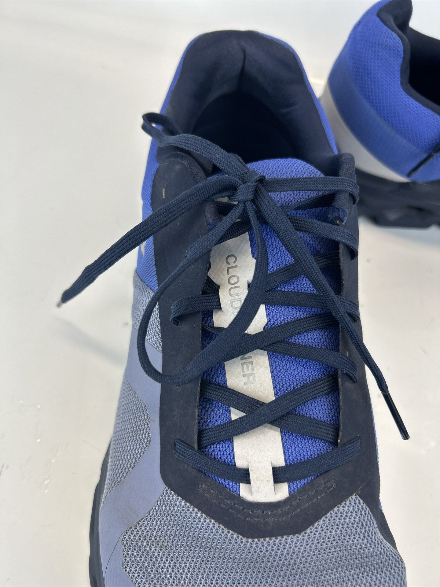 On  Running Cloudrunner Shale Cobalt Sneaker Shoe Size 12 On Running Cloudrunner Mens running shoe in Shale/Cobalt main image 4