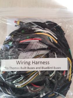 School bus towing harness