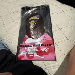 BAPE ABC Camo Big Ape Head Tee