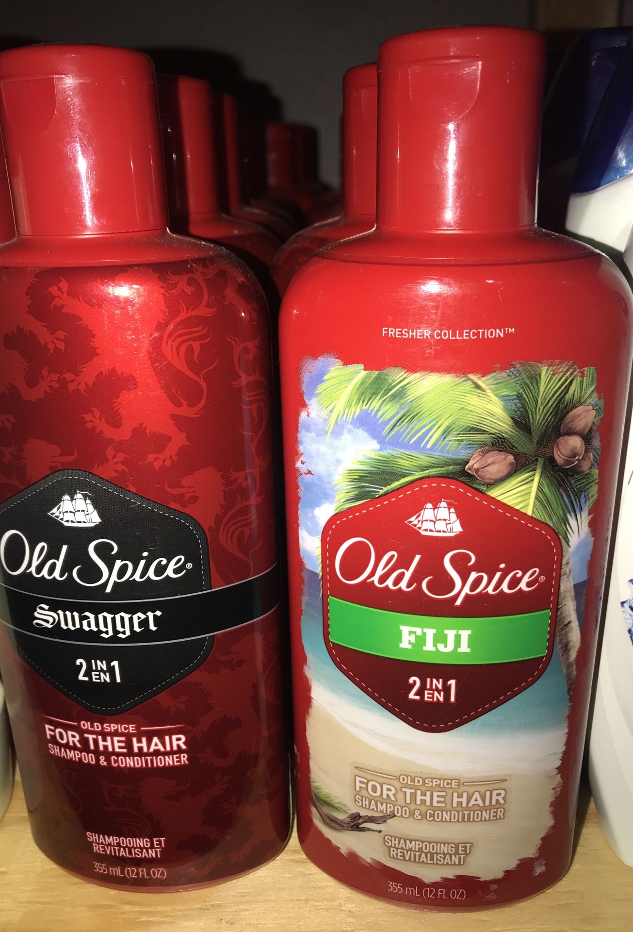 Old spice Shampoo and Conditioner of 12 oz for $2 each