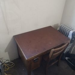 Antique Children's Desk 