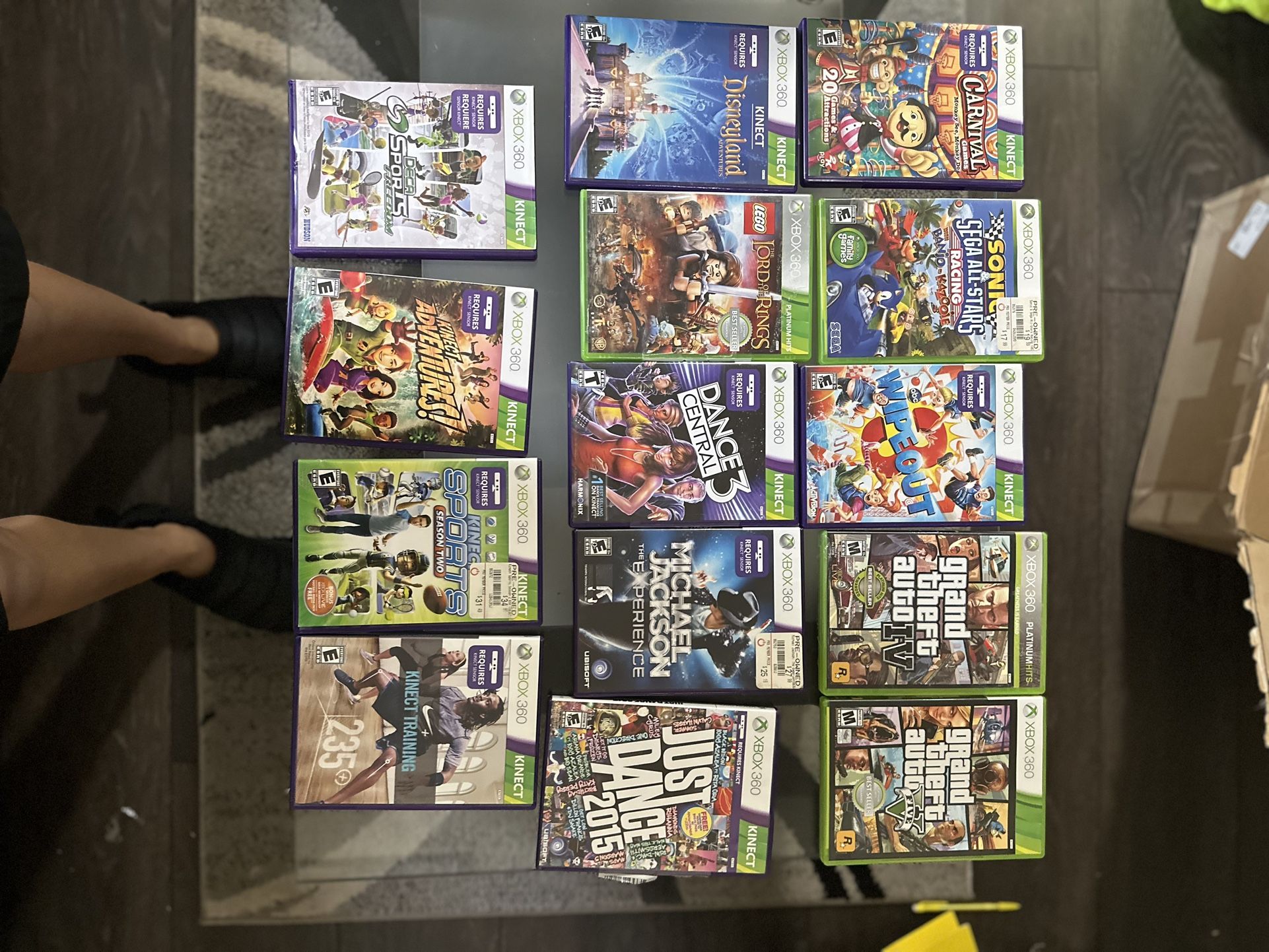 XBOX 360 GAMES BULK