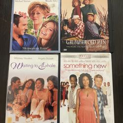 Romantic Comedy Movie Bundle (4 DVDs) – Monster-in-Law, Grumpier Old Men, Waiting to Exhale