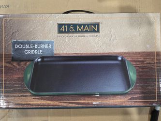 41 & Main Double-Burner Griddle