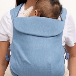 Denim- Wild bird Aerial Baby Carrier - New