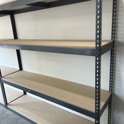 Steel Shelving 72 in W x 18 in D Warehouse Boltless Storage Rack New Better Than Homedepot And Lowes Delivery Available