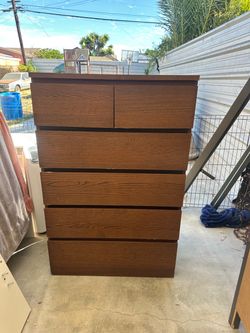 Walnut dresser