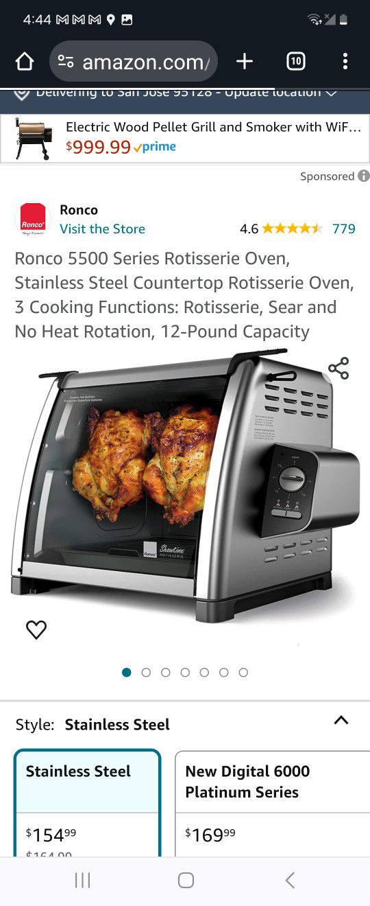 Ronco 5500 Series Rotisserie Oven