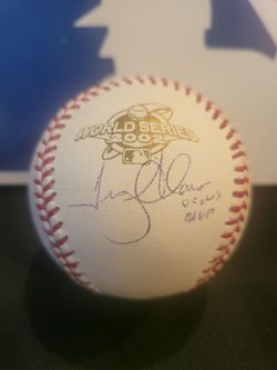 Troy Glaus signed baseball