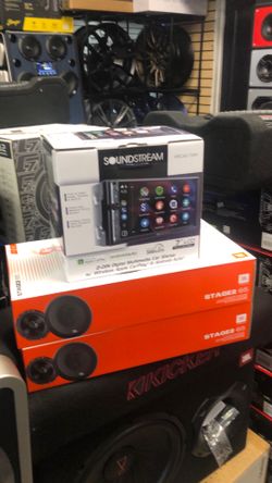 Soundstream apple CarPlay and android auto stereo