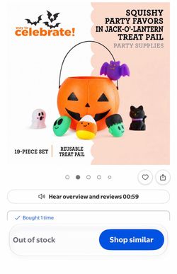 Halloween squishy mochi feel